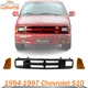 New Grille With Sealed Beam Headlights Kit For 1994-1997 Chevrolet S10 Sport