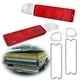 Tail Light & Reverse Light-Lens W/ Gaskets For Chevy Pickup-Truck 1967-1972