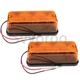2X LED Warning Light 92185C1 For Case IH 7110 7120 7130 7140 7150 7210 7220 7230