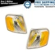 Corner Marker Light Set Fits 01-03 Ford Explorer Sport 01-05 Explorer Sport Trac