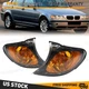 2x Turn Signal Lights Corner Light For 2002-05 BMW E46 3 SERIES Sedan Left+Right