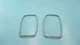 MERCEDES-BENZ   W114   W115  , HEADLIGHT  CHROME  BEZEL  PAIR , OEM, 1305542056