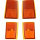 Front Reflector & Side Marker Kit Left & Right for 1992-1993 Chevrolet Blazer