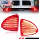 Red LED Rear Tail Brake Lights For 1960-1966 Chevy & GMC Panel Truck Suburbans