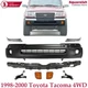 Front Bumper Cover Kit + Brackets + Signal Lights For 1998-2000 Toyota Tacoma