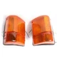 Side Corner Lamp Lights Amber Lens For Isuzu Rocky Ftr 175 195 Fsr Truck 1984-95