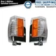 Corner Marker Light Set Fits 1990-1994 Nissan D21 1995-1997 Pickup