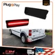 For 2010-2013 Ford Transit Connect Smoked Red LED Rear Bumper Side Marker Lights