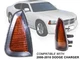 Fits Corner Side Marker Parking Light 2006 - 2010 Dodge Charger Pair Left Right