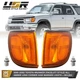 JDM Style Full AMBER Front Corner Light Pair For 99-02 Toyota 4Runner TRD SR5