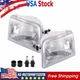 Headlight Assembly Set Driver & Passenger Side Fits 1993-1997 1994 Ford Ranger