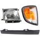TACOMA 97-00 HEAD LAMP RH Assembly Halogen Composite 3-pc kit RWD with Bumper Fi