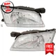 Headlight Halogen Set of 2 Left & Right Side for 1998-1999 Nissan Altima