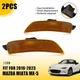 2X Amber Left+Right Side Marker Light NA1J515H0C For 2016-23 Mazda Miata MX-5 EA