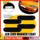 4X LED Side Marker Light Smoke White Front&Rear FOR MAZDA MX-5 MIATA 1990-2005 B