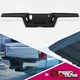 Metal Textured Black Rear Bumper Step Pad for 17-22 Ford F-250 F-350 Super Duty