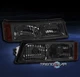 2003-2006 CHEVY SILVERADO/2005 AVALANCHE BUMPER CORNER SIGNAL LIGHTS SMOKE/AMBER