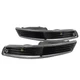Black Housing Clear Lens Bumper Lights Turn Signal for 1994-1997 Acura Integra