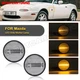 Sequential LED Side Marker Turn Signal Lights For 1989-2015 Mazda MX-5 NA NB NC