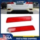 2PCS Rear Bumper Reflector For Set 13-18 Nissan Sentra Infiniti 45548 FX50 FX35