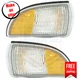 Side Marker Set of 2 GM2520120 GM2521120 for 1994-1996 Chevrolet Impala SS