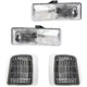 Headlamp Kit For 1995-2005 Chevrolet Astro Left Right Halogen with bulb(s) 4 Pc