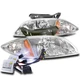 FOR 00 01 02 CHEVY CAVALIER HEADLIGHTS HEADLAMP LAMP W/CORNER+10K HID KIT CHROME FOR 00 01 02 CHEVY CAVALIER HEADLIGHTS HEADLAMP LAMP W/CORNER+10K HID KIT CHROME