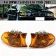 Amber Lens Front Corner Turn Signal Lights Cover for BMW 7 Series E38 1998-2001