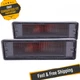 Anzo USA 511016 Chrome Clear Parking/Signal Lights for 1986-1997 Nissan Hardbody