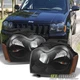 Black 2005 2006 2007 Jeep Grand Cherokee Replacement Headlights Lamps Left+Right