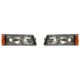 SET-RB1630066-F Dorman Turn Signal Lights Lamps Set of 2 for Chevy Pair