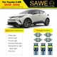10x Ultra White LED Interior Lights Package For 2018 - 2021 Toyota C-HR CHR TOOL