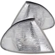 ANZO Euro Corner Lights for BMW 3 Series E46 &ndash; Clear Lens & Chrome Housing, Pair