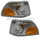 For C70 S70 Corner Park Light Turn Signal Side Marker Lamp Left Right Set PAIR