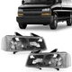 For 03-23 Chevy Express GMC Savanna 1500 2500 3500 Pair Headlights Left&Right