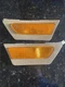 New OEM Audi 2017-18 A4 front marker. amber lens 8W0945071A4 set of 2