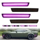 4X LED Side Marker Light For 2015-2022 Dodge Challenger Dynamic Scan Pink Purple