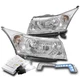 FOR 11-15 CHEVY CRUZE/16 LIMITED CHROME HEADLIGHT LAMP W/BLUE LED DRL SIGNAL+HID FOR 11-15 CHEVY CRUZE/16 LIMITED CHROME HEADLIGHT LAMP W/BLUE LED DRL SIGNAL+HID