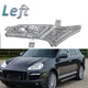 Left For 2008 Porsche Cayenne Plastic Clear Front Side Marker Lights