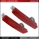 For Infiniti Nissan 265605C000 265655C000 Rear Bumper Reflector Light Left+Right