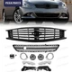 Front Bumper Upper Lower Grille Fog Lights For 2010-2013 Infiniti G37 11-12 G25