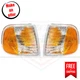 Corner Light Set of 2 Left Right for 1997 Ford F-150/F-250 Base, Lariat, XL, XLT