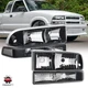 CHROME HEADLIGHT & BUMPER LIGHT FOR 1998-2004 CHEVY S10 PICKUP BLAZER HEADLAMPS