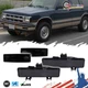 Smoked Front Corner Parking Signal Lights For 83-93 Chevry S-10 / 82-90 GMC S-15