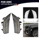 White LED Side Marker Lights Turn Signal Lamp For 21-23 GMC Yukon Chevy Suburban