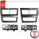 Headlight Doors and Parking Lights sset 4 for 1989-1991 Chevrolet R1500 Suburban