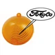 1965-66 Ford Mustang, 67-68 Cougar Parking Light Lens With Fomoco Logo
