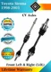 New OE Front CV Axles For 1998-2003 Toyota Sienna 3.0L Lifetime Warranty