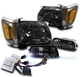 FOR 01-04 TOYOTA TACOMA PICKUP SMOKE HEADLIGHTS W/CORNER SIGNAL+BUMPER+10K HID FOR 01-04 TOYOTA TACOMA PICKUP SMOKE HEADLIGHTS W/CORNER SIGNAL+BUMPER+10K HID