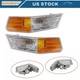 FIT JEEP Patriot 07-14 Front LEFT + RIGHT Parking Turn Signal Lights Corner Lamp